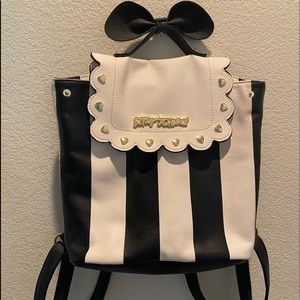 Betsey Johnson Backpack with adjustable straps